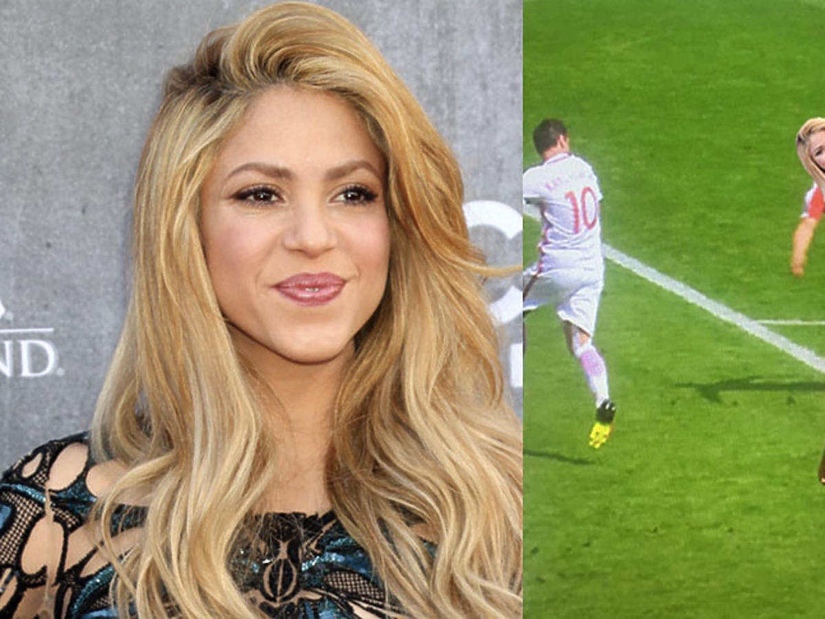Shakira o golu w meczy Polska Szwajcaria