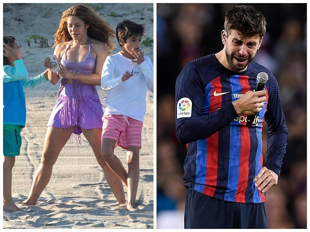 Shakira zabierze dzieci Pique
