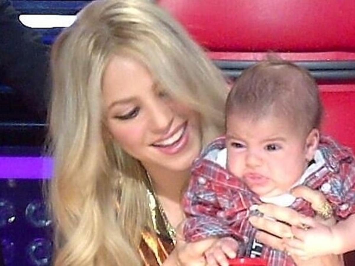 Shakira zabrała synka do The Voice