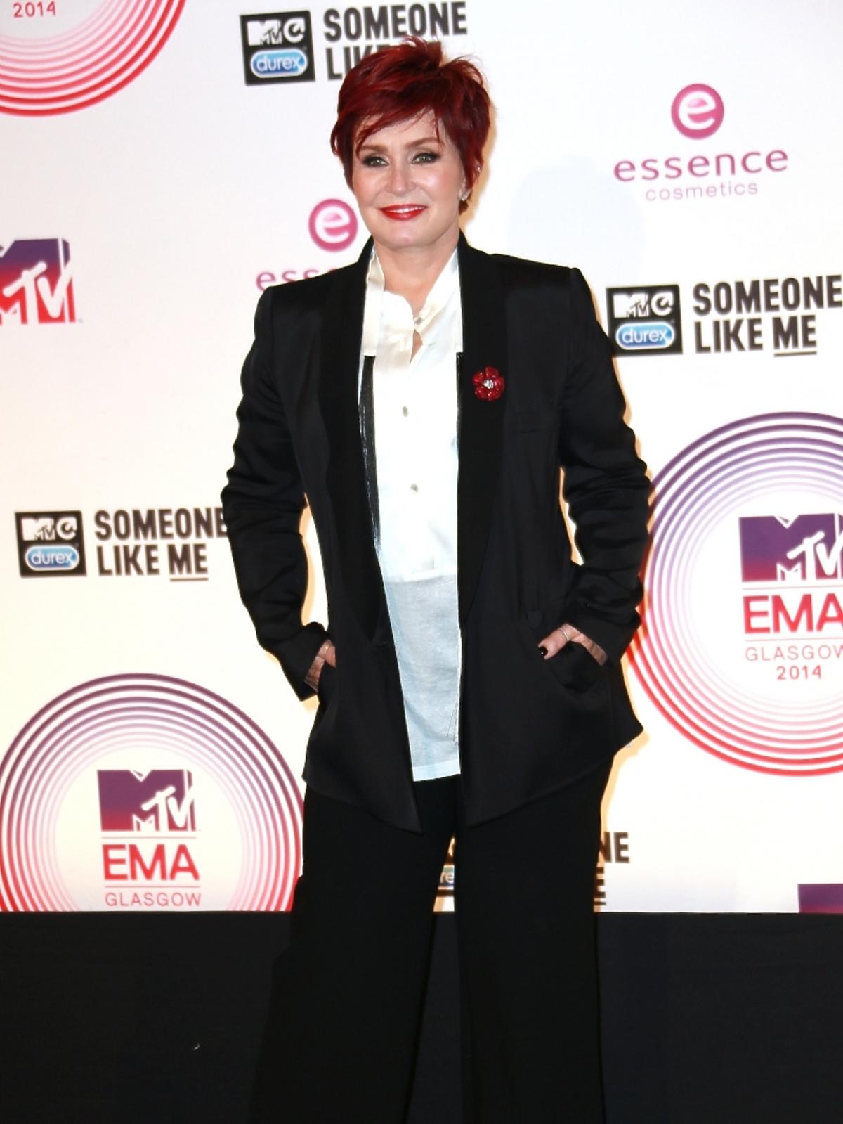 Sharon Osbourne na MTV EMA 2014 w Glasgow