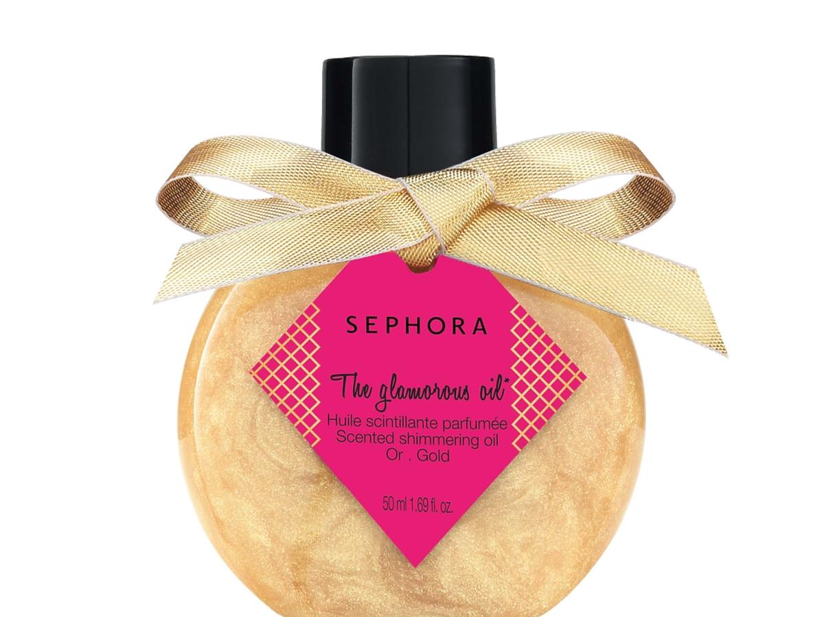 Skrzący się, perfumowany olejek do ciała The Glamorous Oil, Sephora