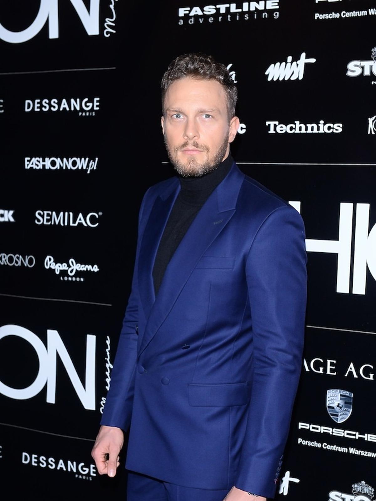 Sławek Uniatowski na Nagrody Fashion Magazine 2017