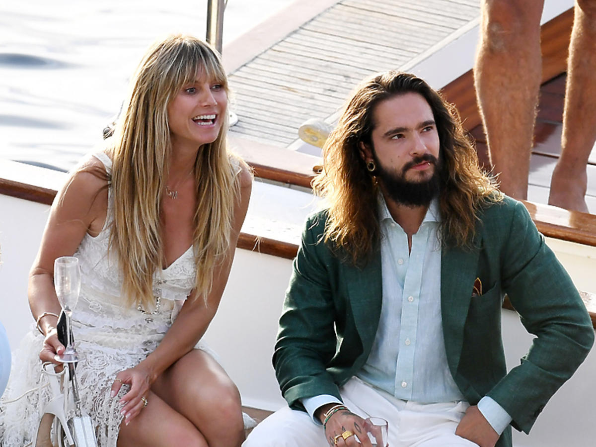 Ślub Heidi Klum i Toma Kaulitza w okolicach wyspy Capri na południu Włoch