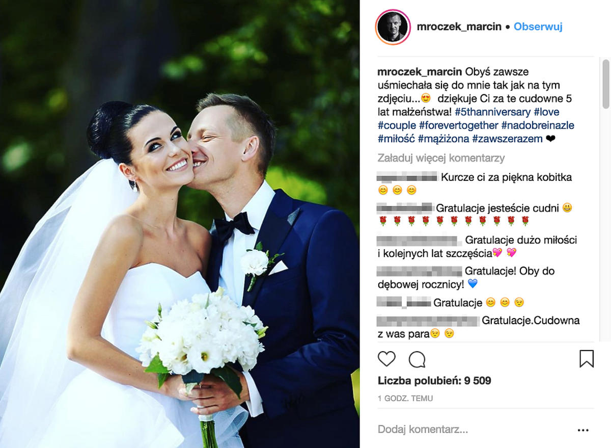 Ślub Marcina Mroczka