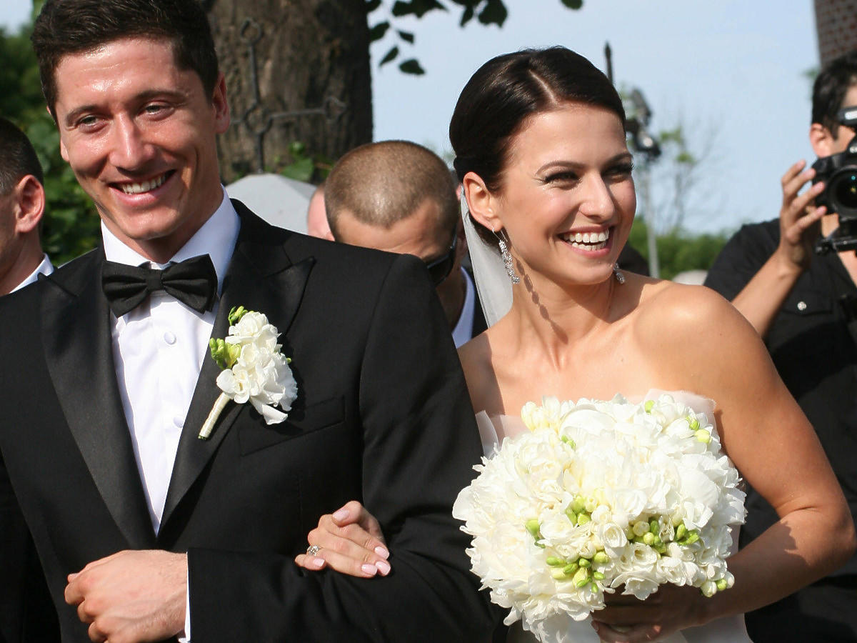 Ślub Roberta i Anny Lewandowskich w Serocku, 22 czerwca 2013