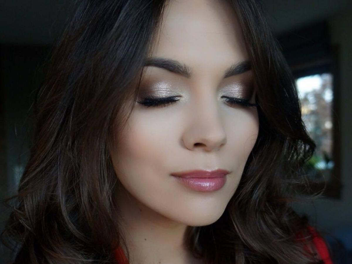 Smokey-eyes Pauliny Krupińskiej