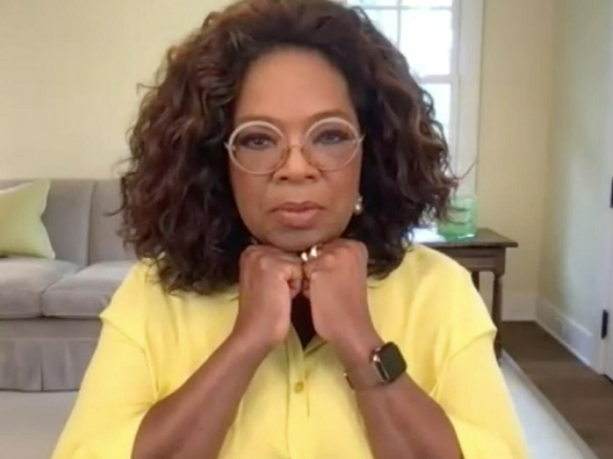 Smutna Oprah Winfrey