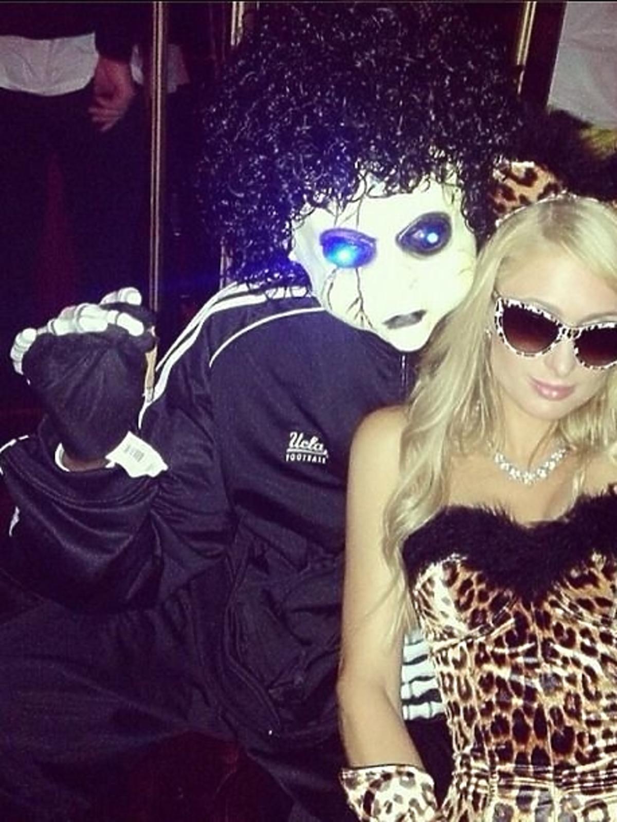 Snoop Lion i Paris Hilton na Halloween 2013