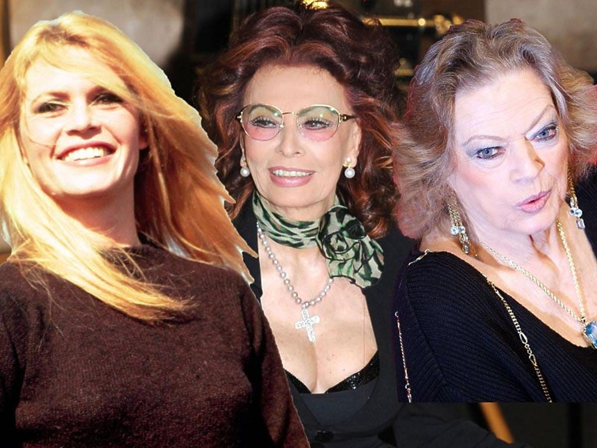 Sophia Loren, Anita Ekberg, Brigitte Bardot