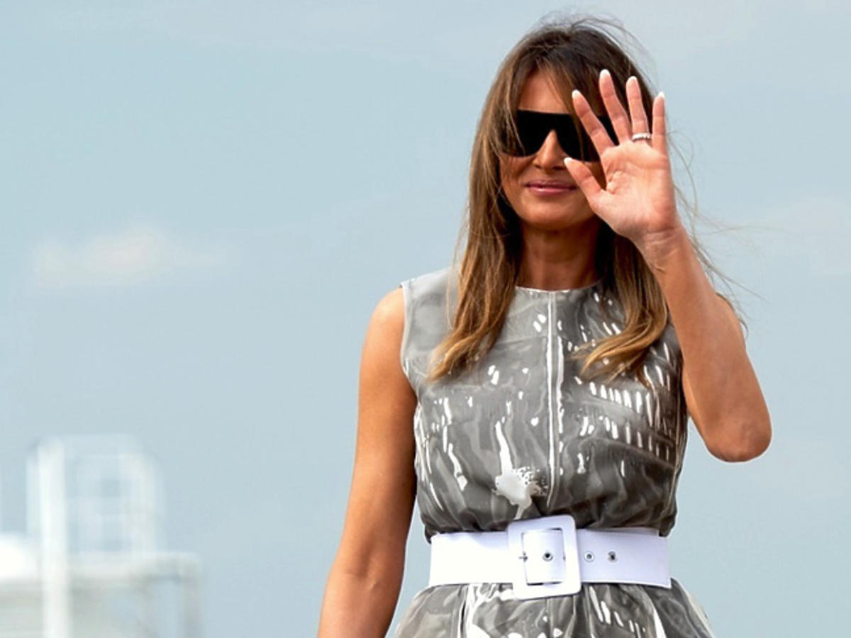 Stylizacja Melanii Trump w Nashville