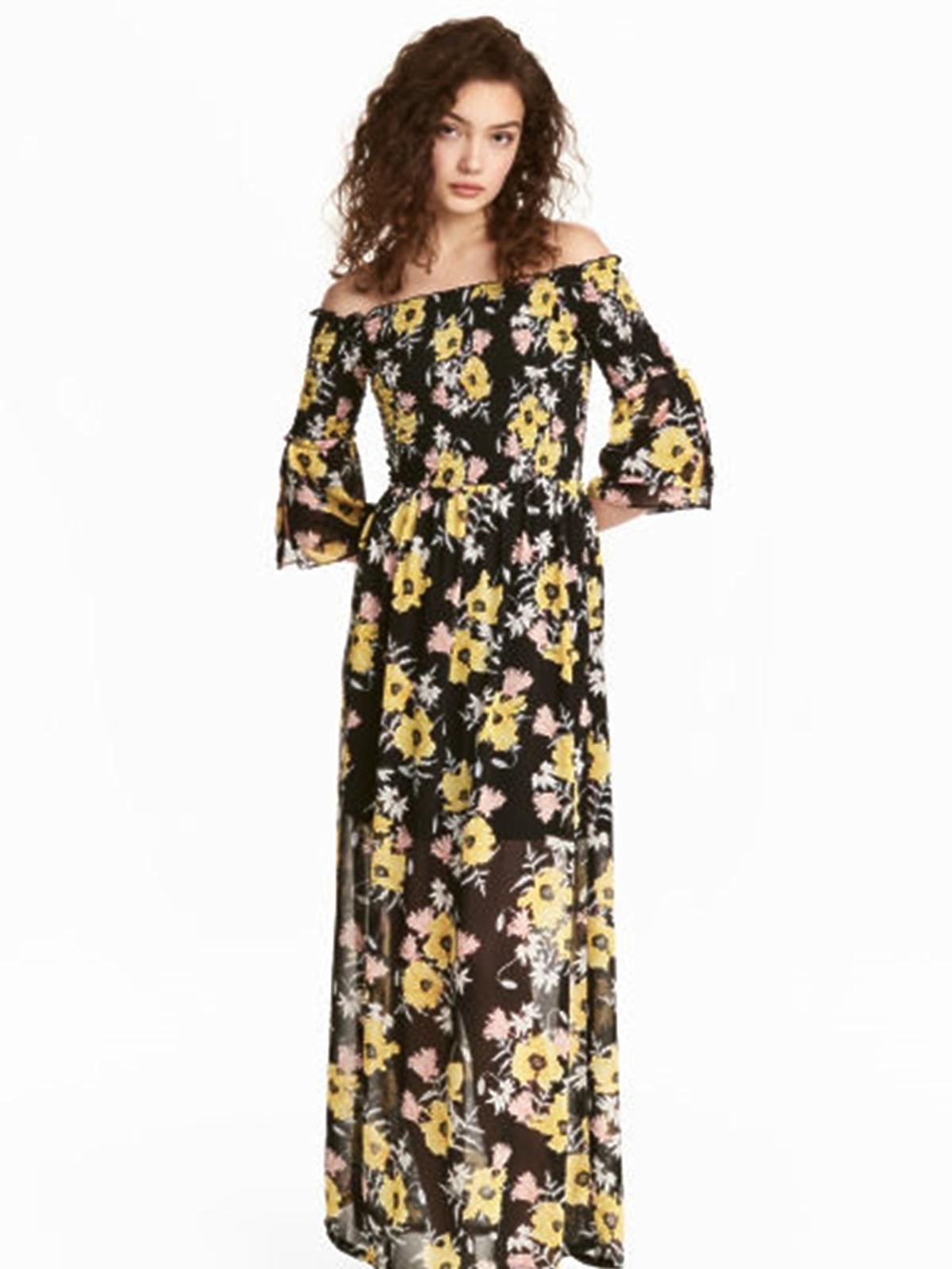 Sukienka w kwiaty, H&M, 139,90 zł