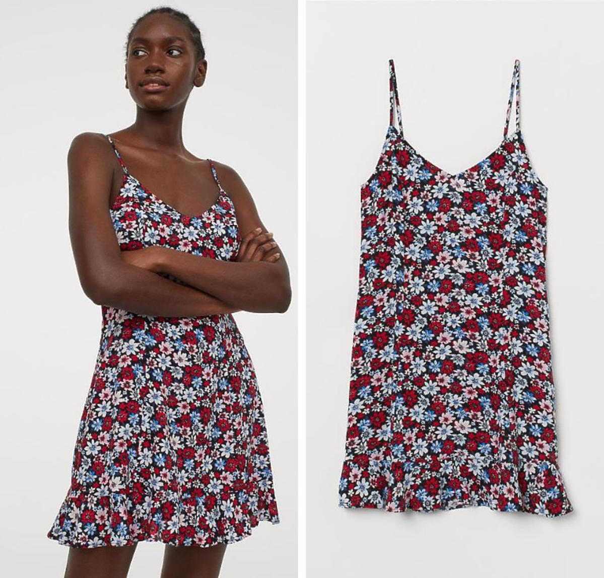 Sukienka w kwiaty H&M 39 zł
