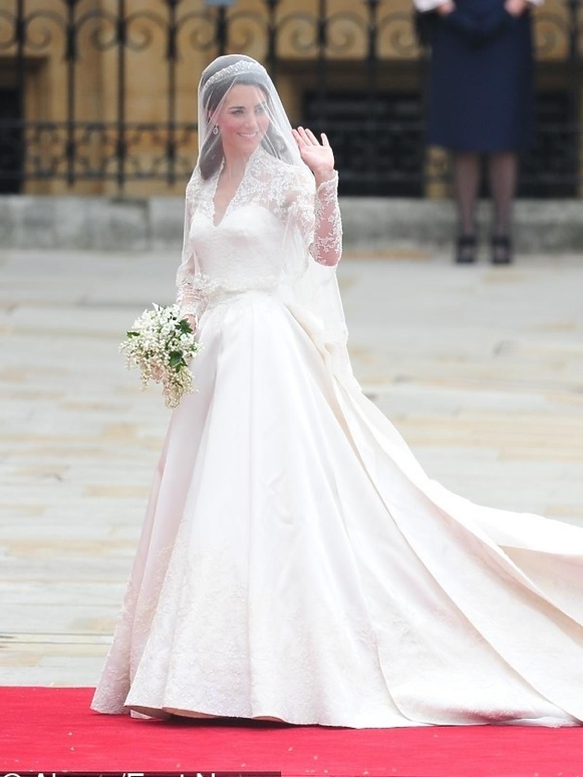Suknia ślubna Kate Middleton