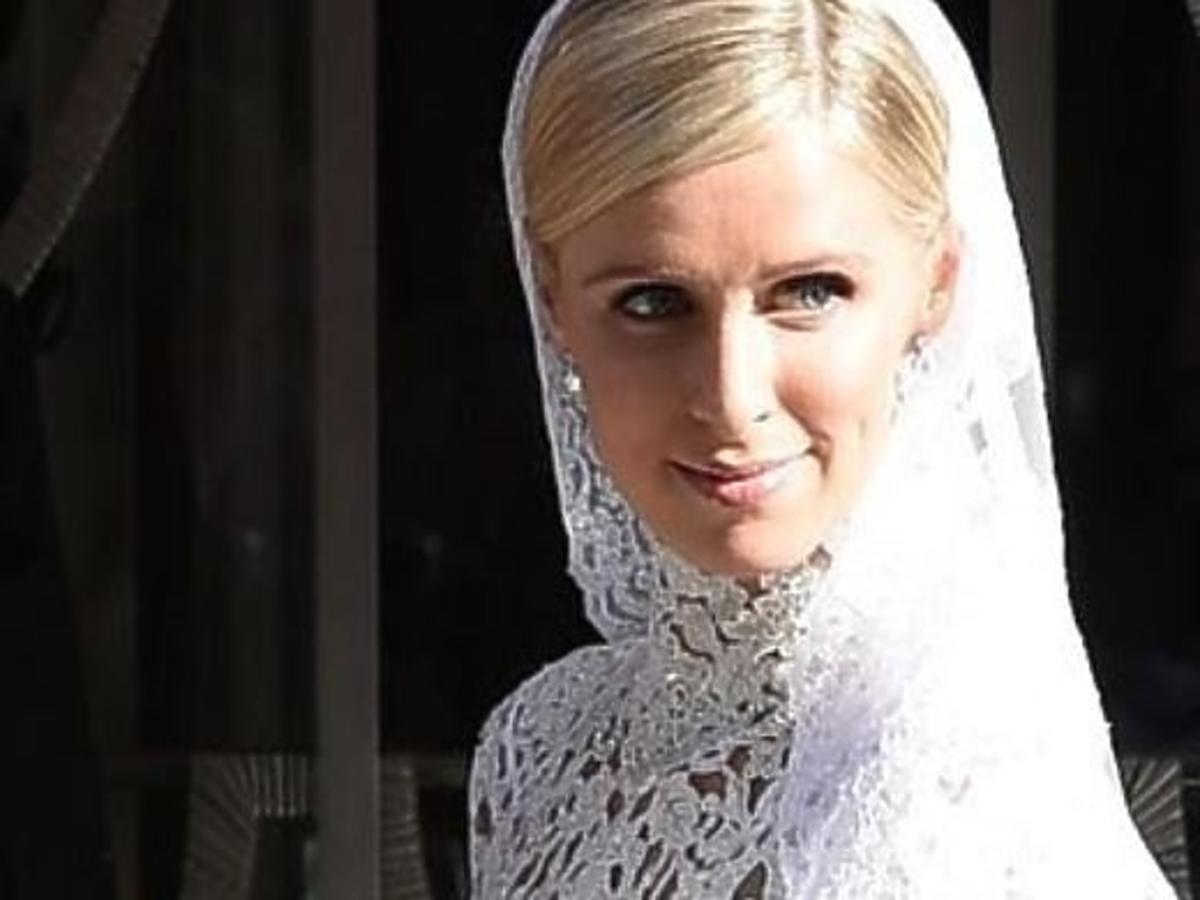 Suknia ślubna Nicky Hilton