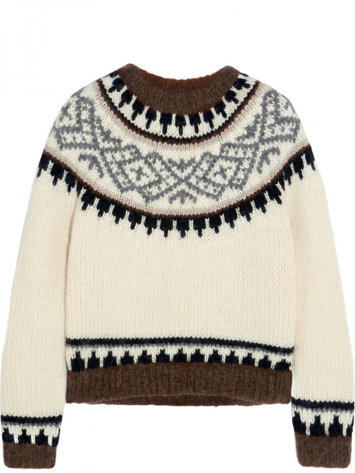 sweter we wzory