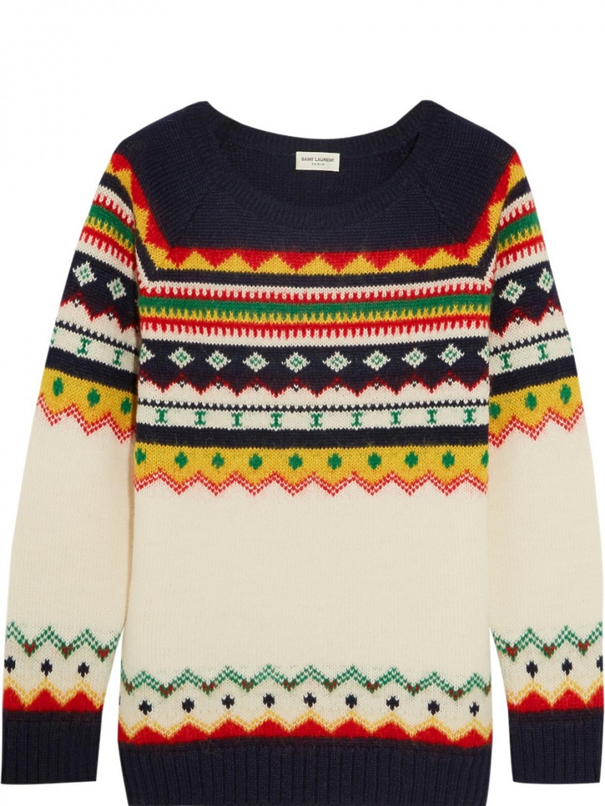 sweter we wzory