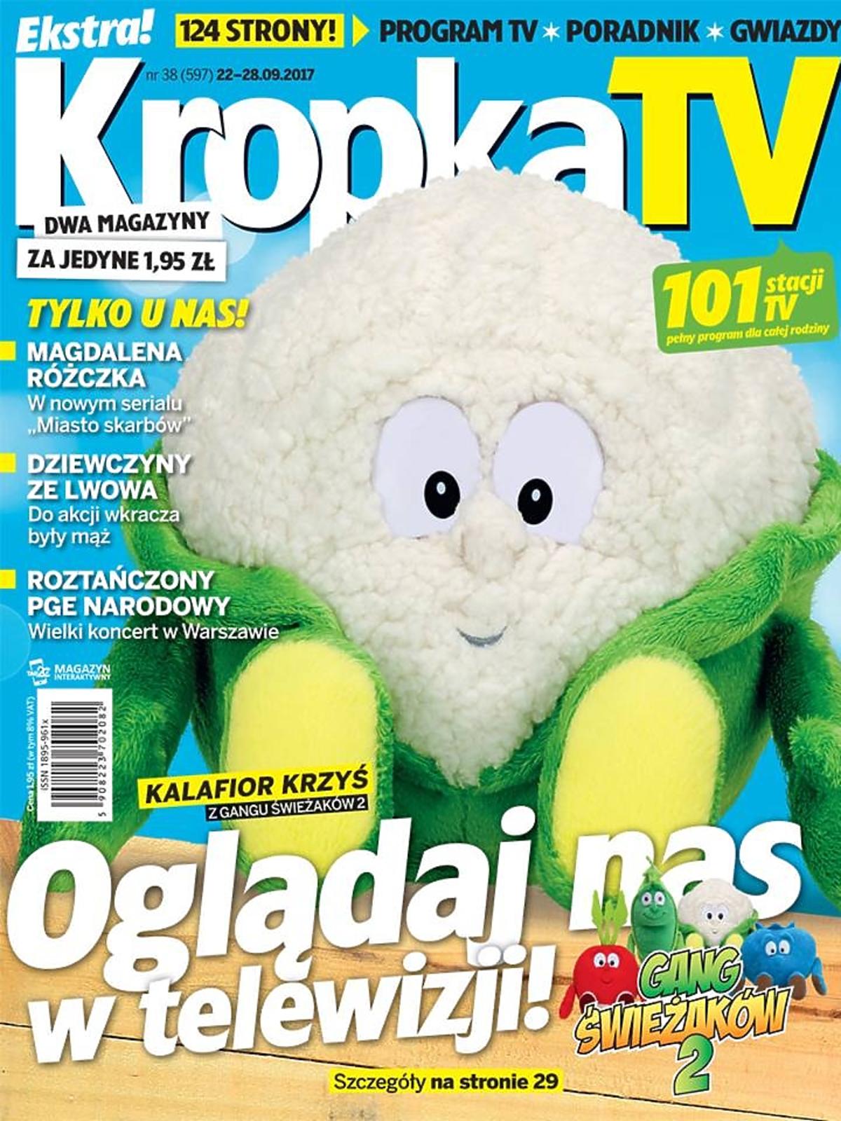 Świeżak na okładce Kropka TV