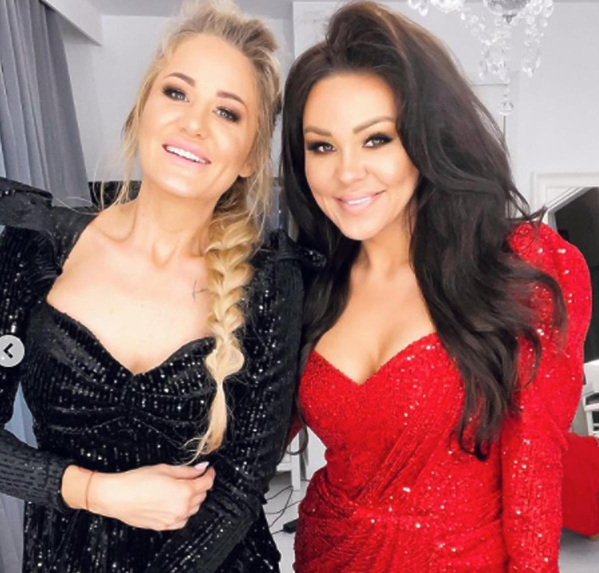 Sylwia Bomba i Ewa Mrozowska