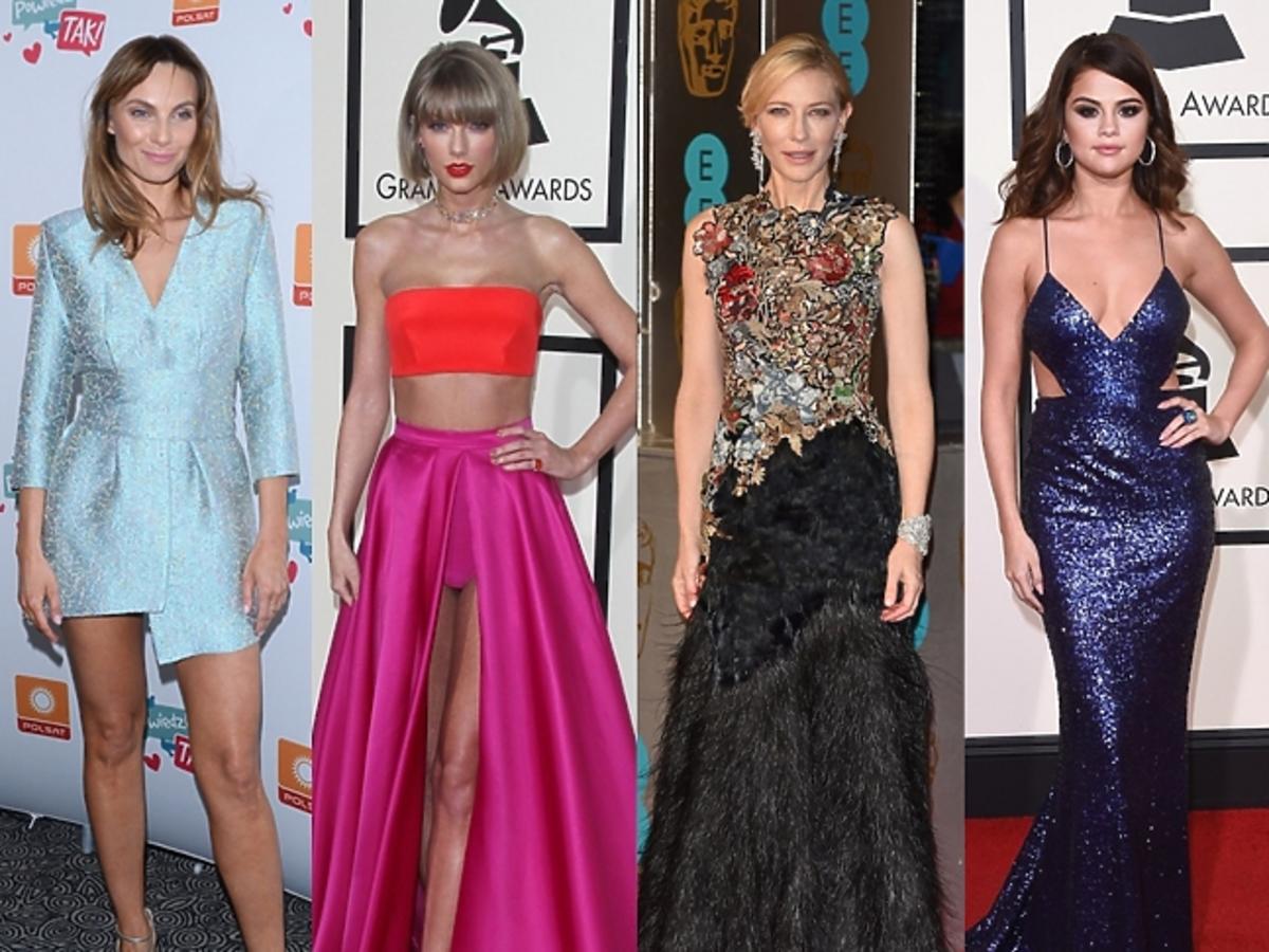 Sylwia Gliwa, Taylor Swift, Cate Blanchett, Selena Gomez, Agnieszka Szulim w olśniewających kreacjach