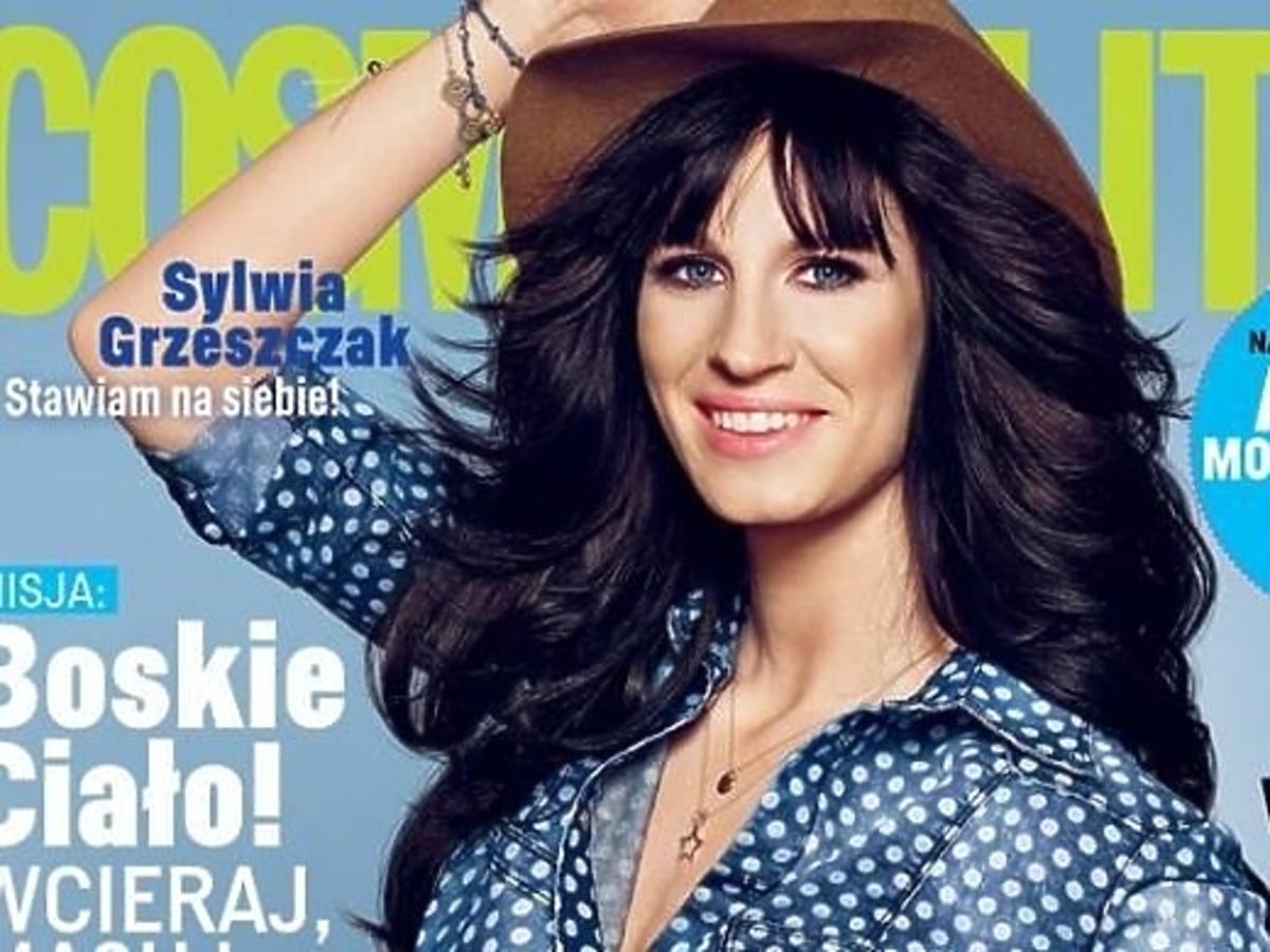 Sylwia Grzeszczak na okładce Cosmopolitan