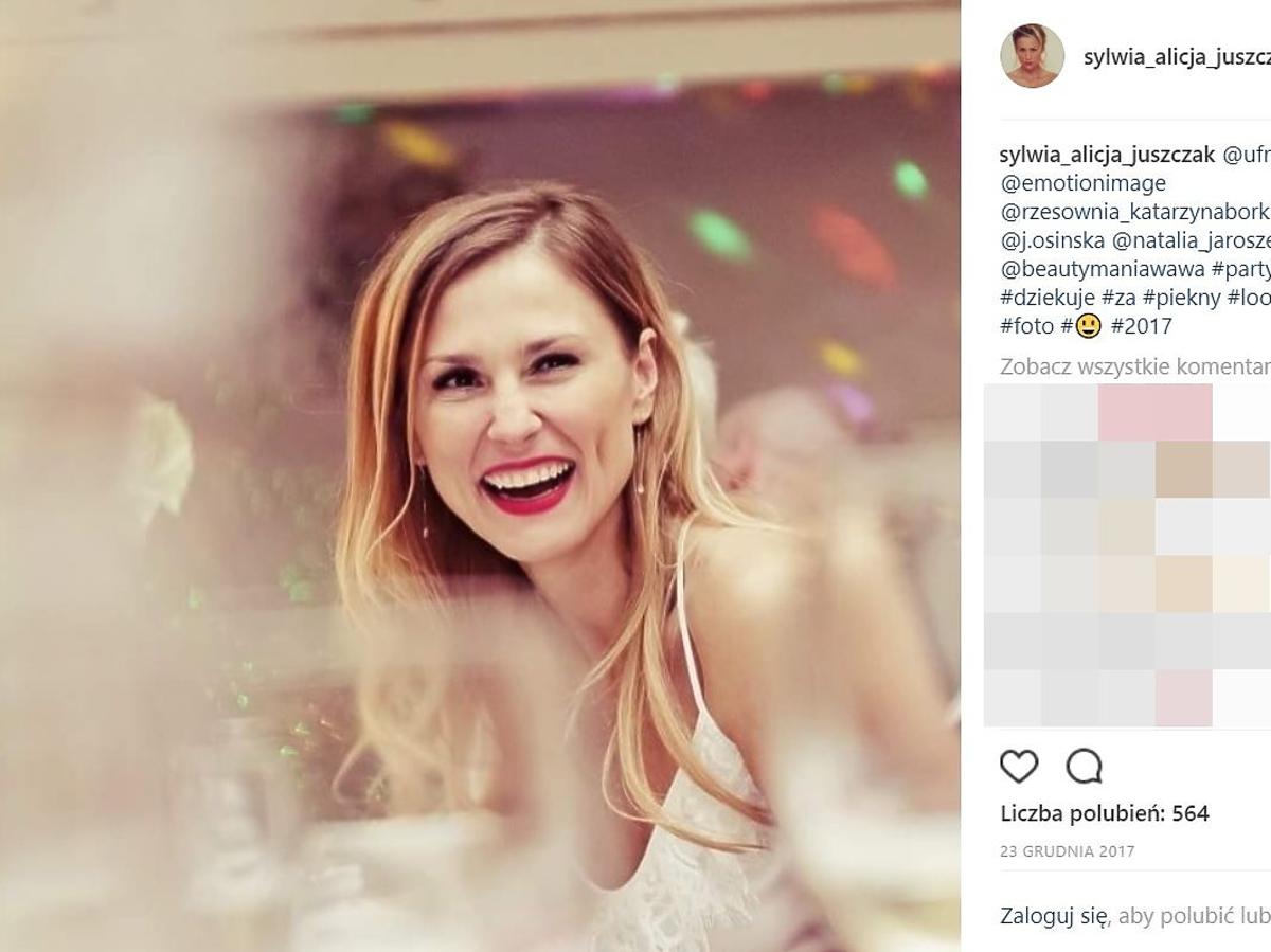 Sylwia Juszczak pokazała zdjęcie ze ślubu z Mikołajem Krawczykiem