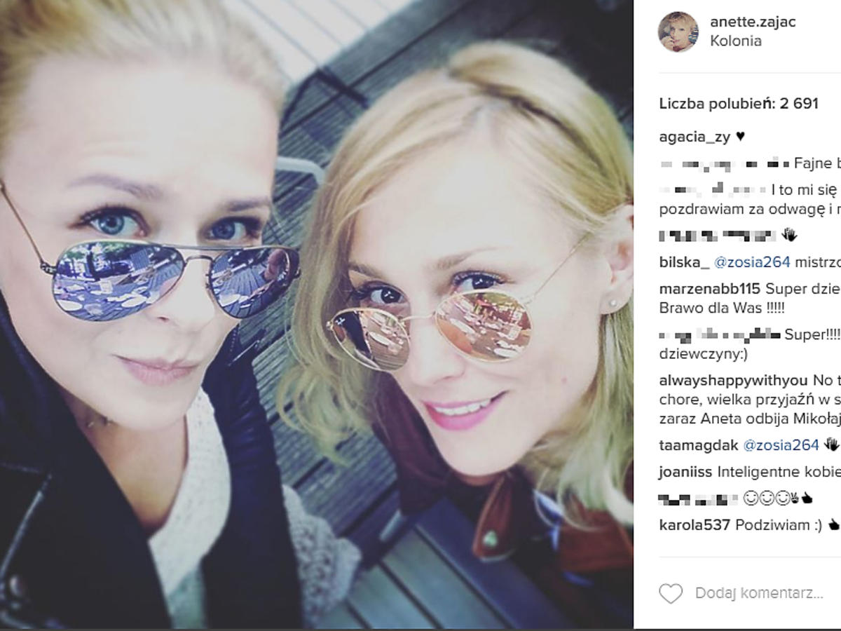 Sylwia Juszczak w okularach