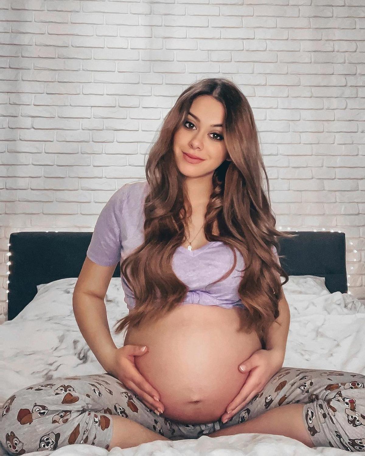Sylwia Przybysz pokazała ciążowy brzuszek w zaawansowanej ciąży