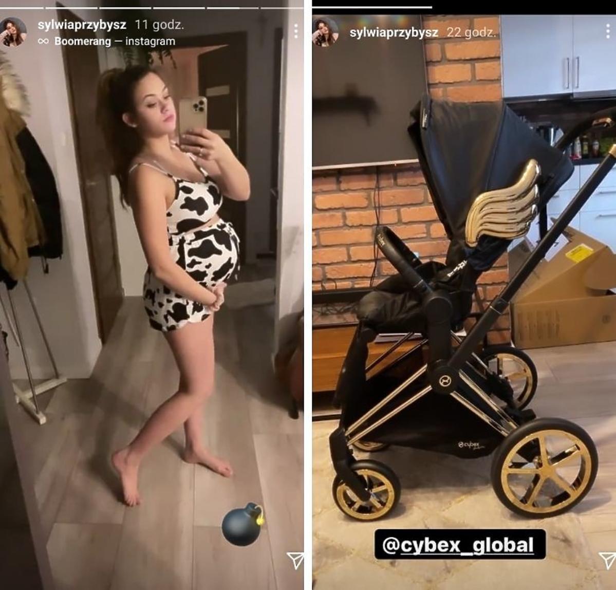 Sylwia Przybysz pokazała wózek dla dziecka