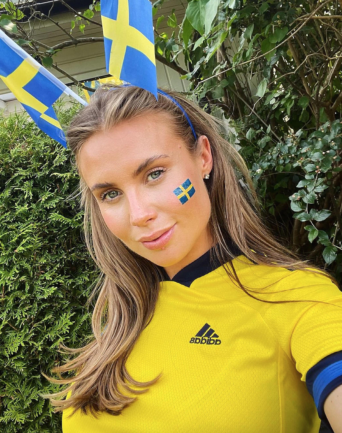 Szwedzkie WAGs Maja Nilsson Lindelöf, żona Victora Lindeloefa
