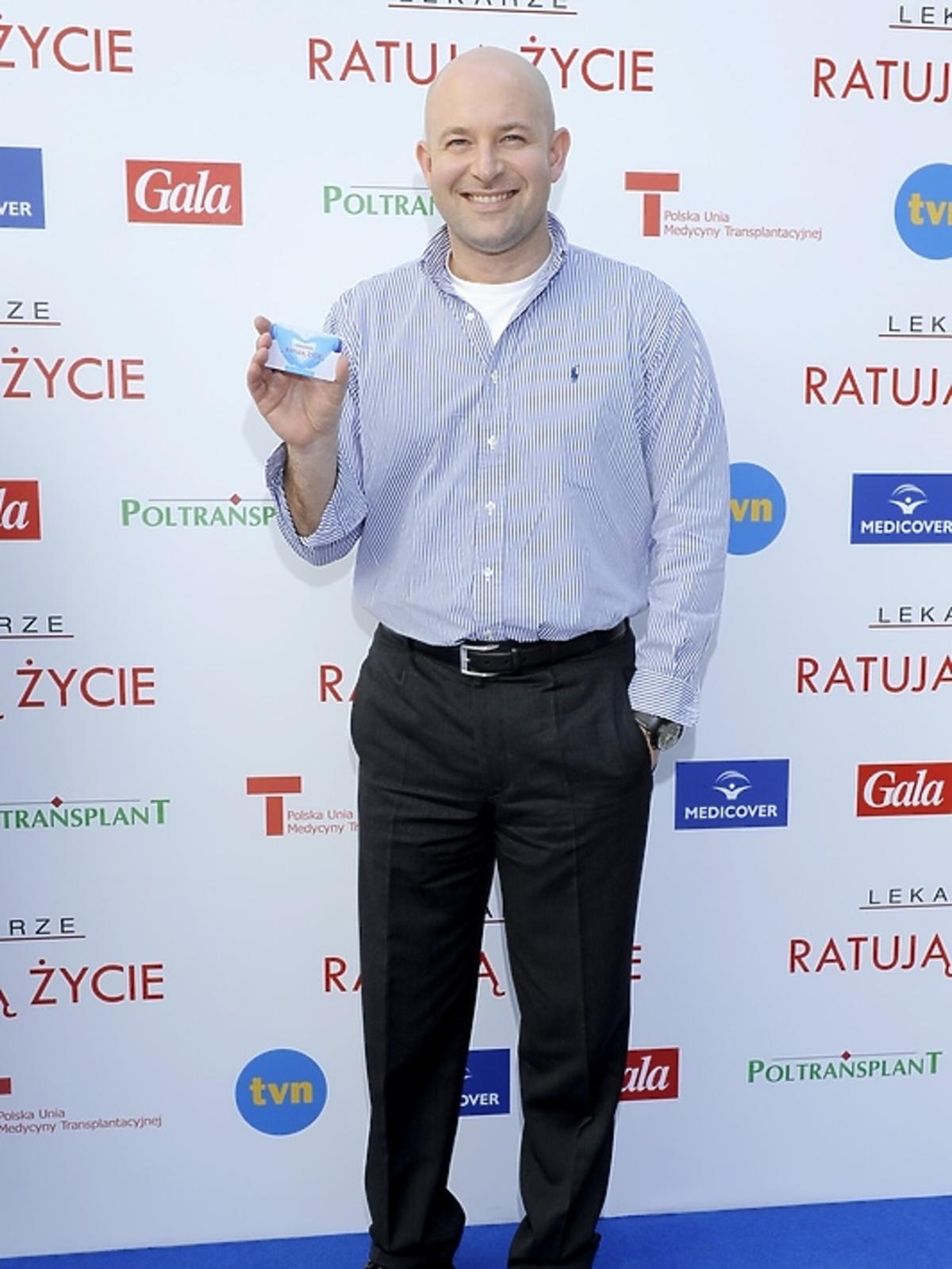 Szymon Bobrowski w kampanii społecznej 