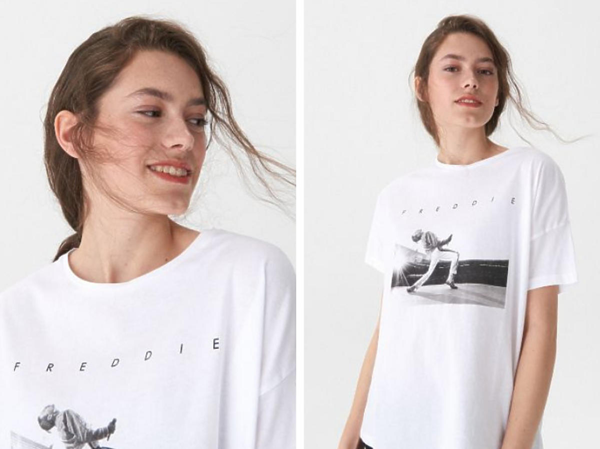 T-shirt z nadrukiem Freddie 