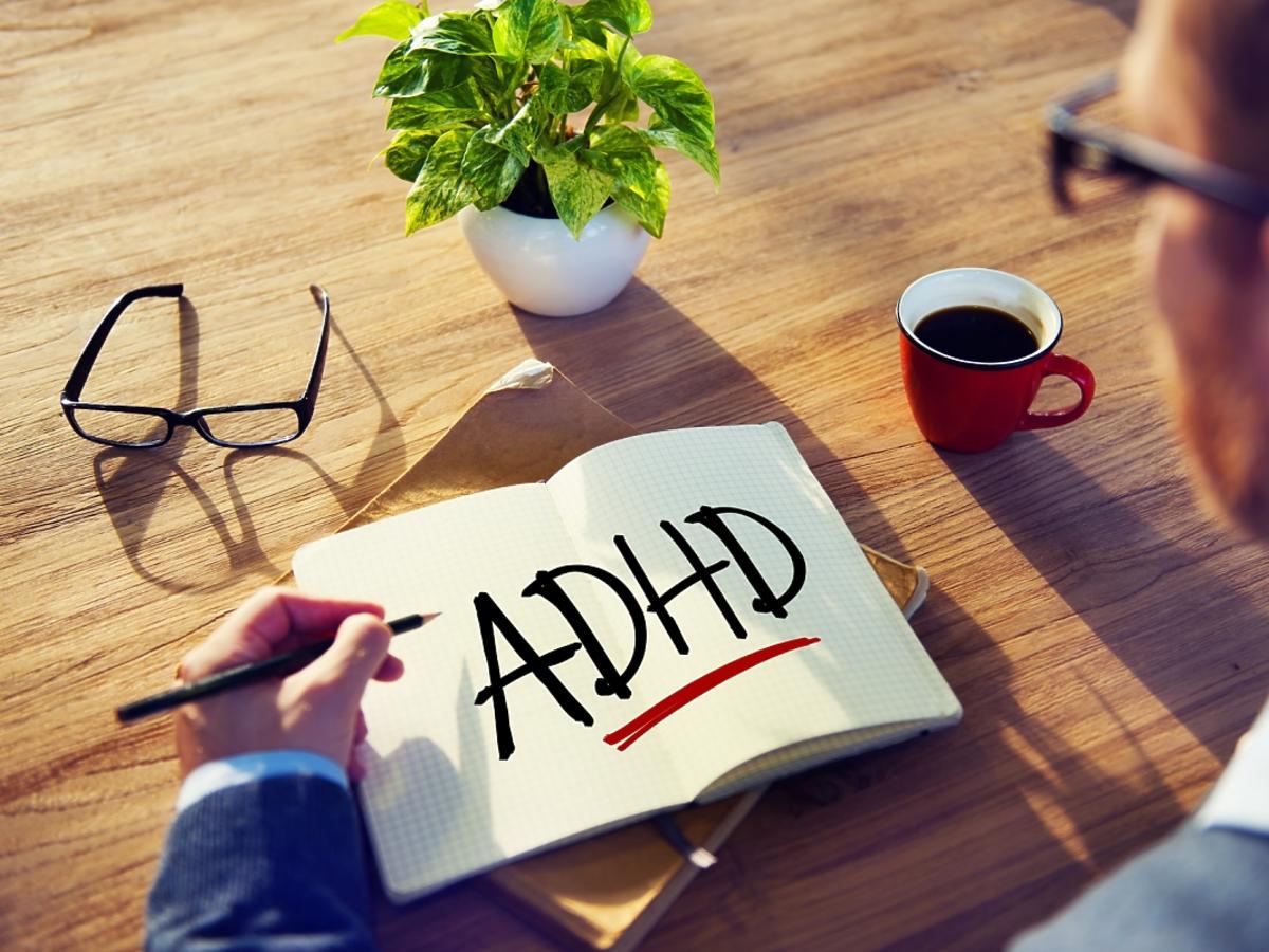 Tabliczka z napisem ADHD