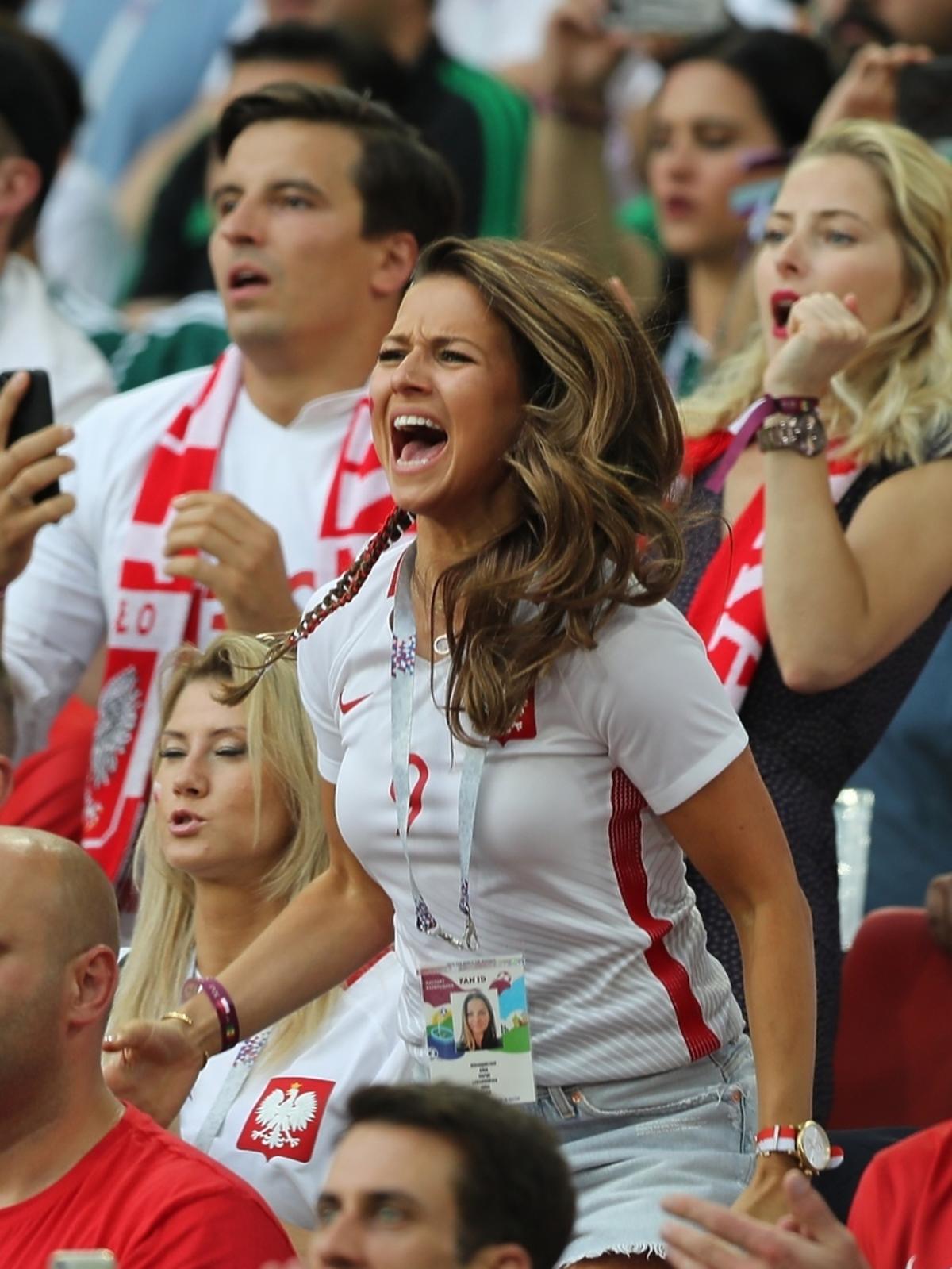 Tak Anna Lewandowska kibicowała Robertowi podczas meczu Polska Senegal 