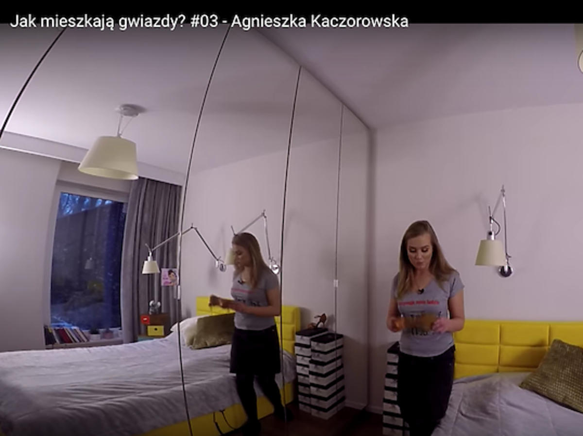 Tak wygląda sypialnia Agnieszki Kaczorowskiej