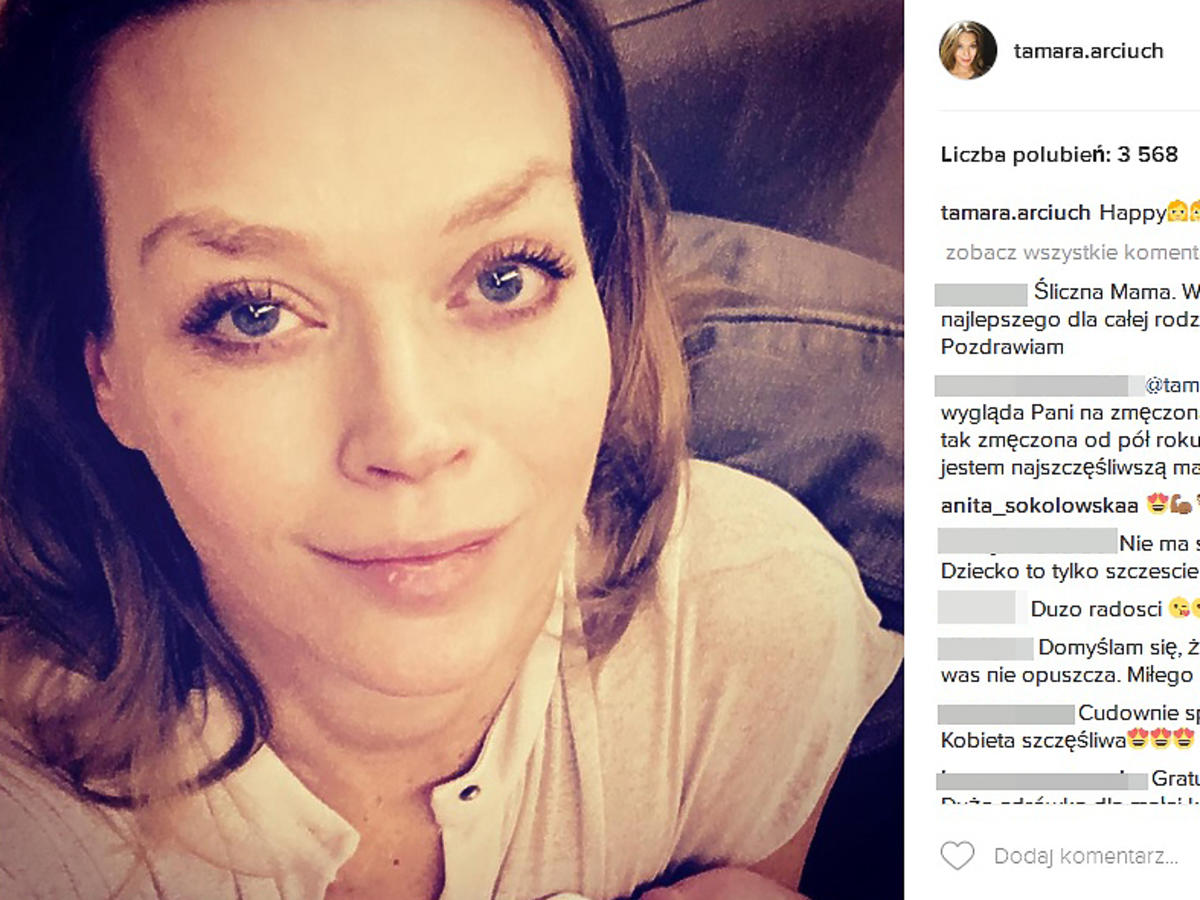 Tamara Arciuch pokazała pierwsze zdjęcia po porodzie
