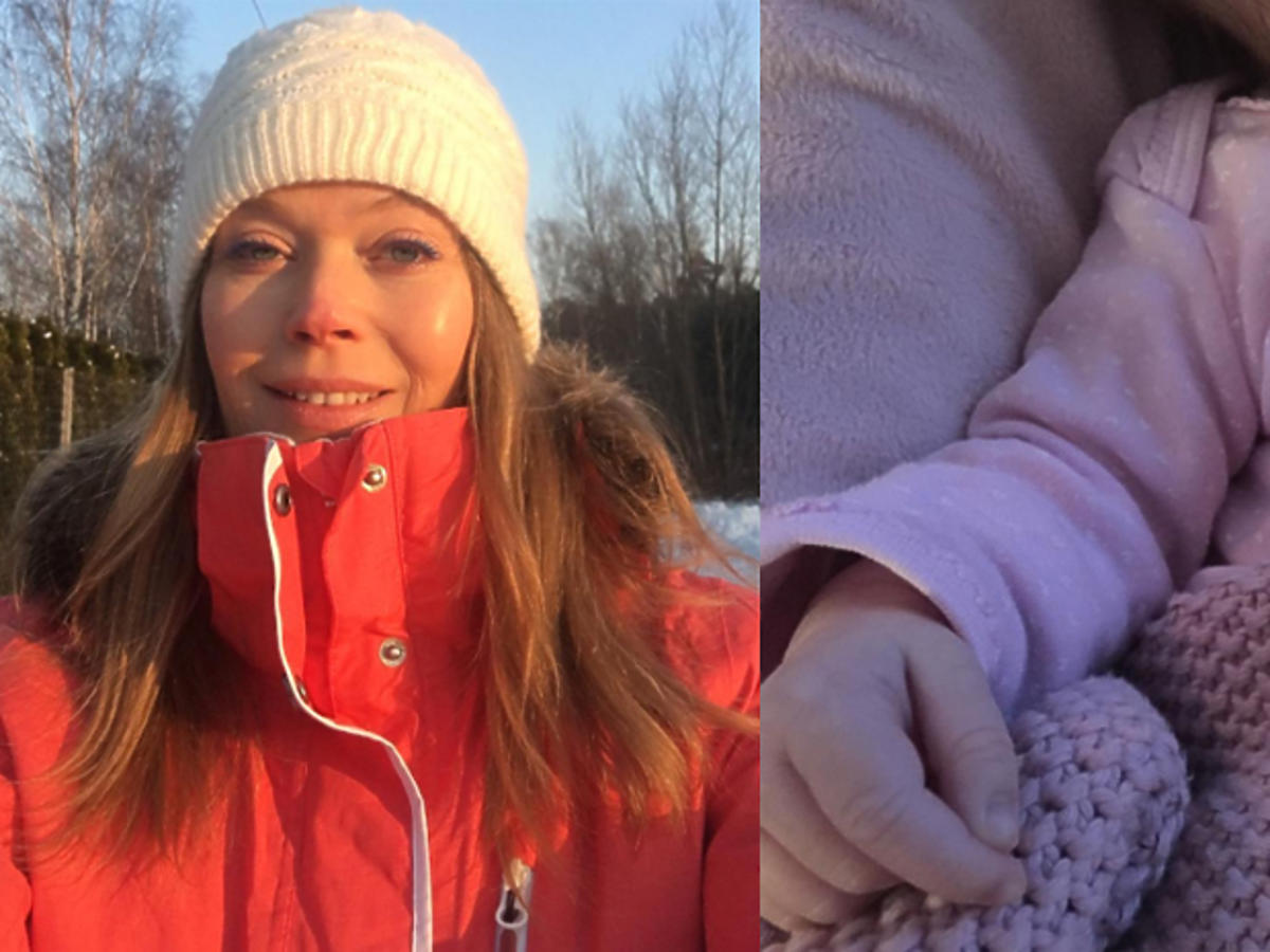 Tamara Arciuch w białej czapce