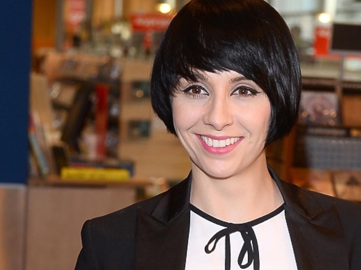 Tatiana Okupnik na promocji swojej płyty w Empiku