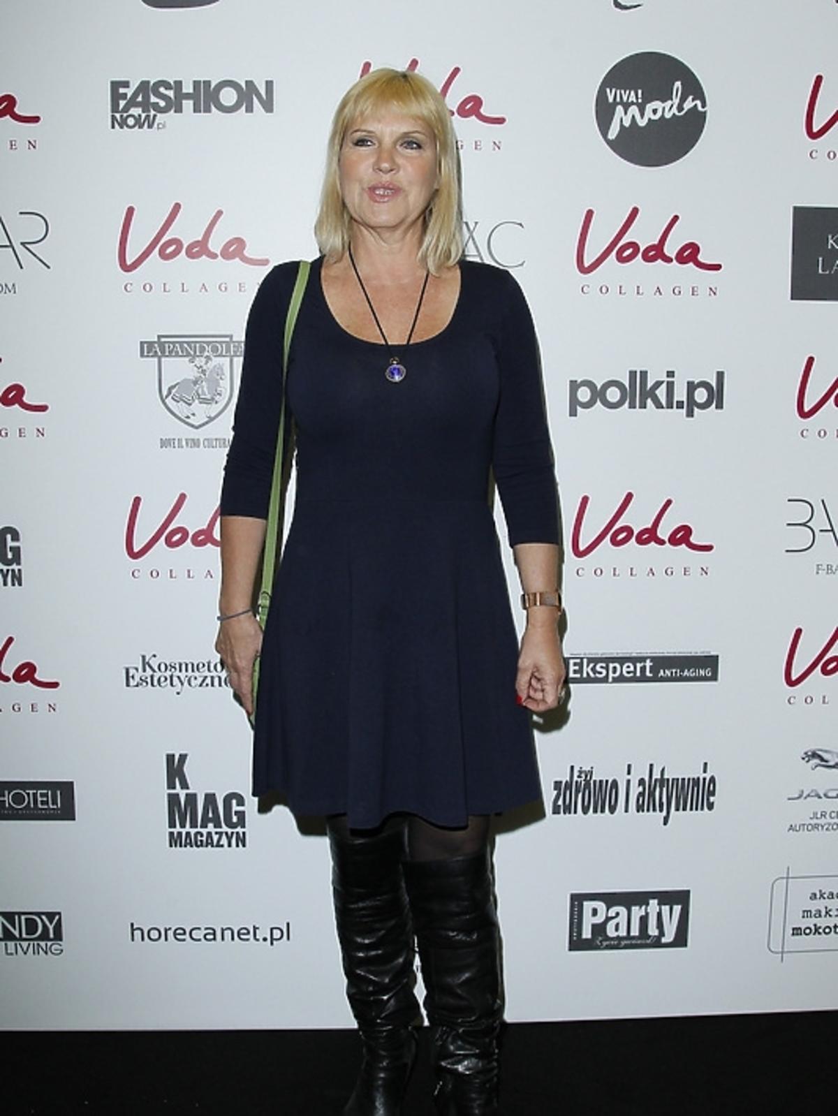 Tatiana Sosna-Sarno na premierze Voda Collagen