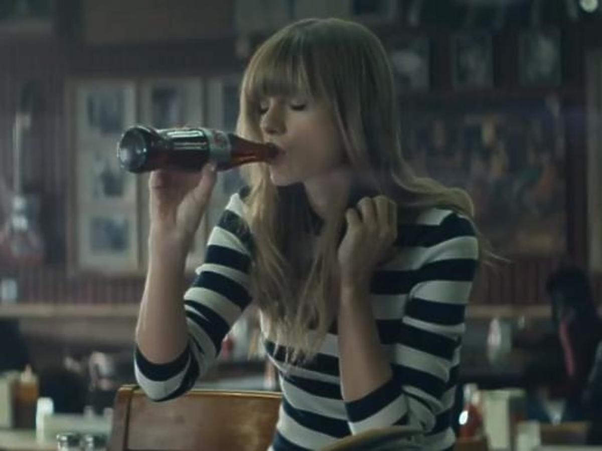 Taylor Swift w reklamie Coca Coli
