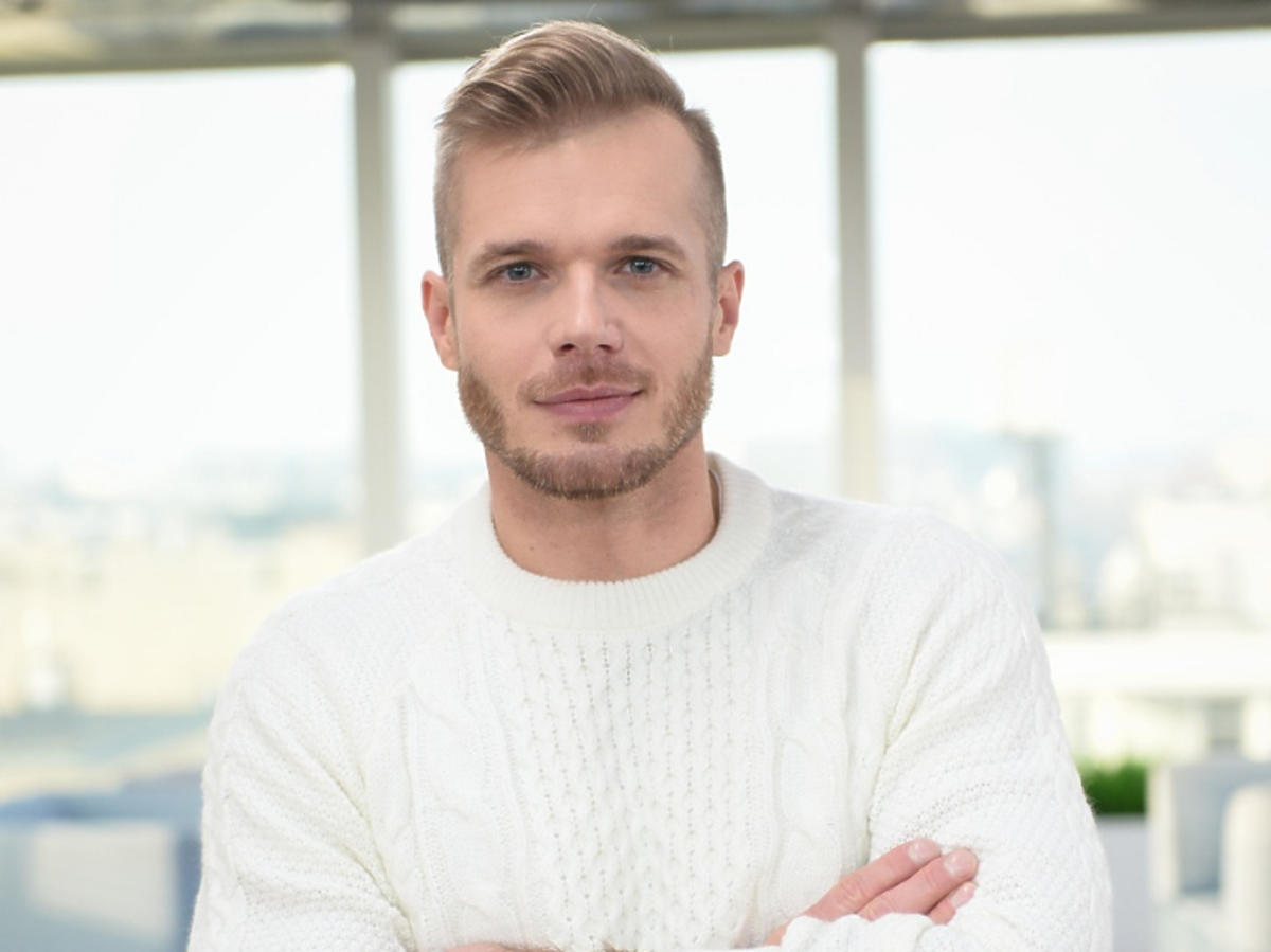 Tomasz Ciachorowska na planie "DDTVN"