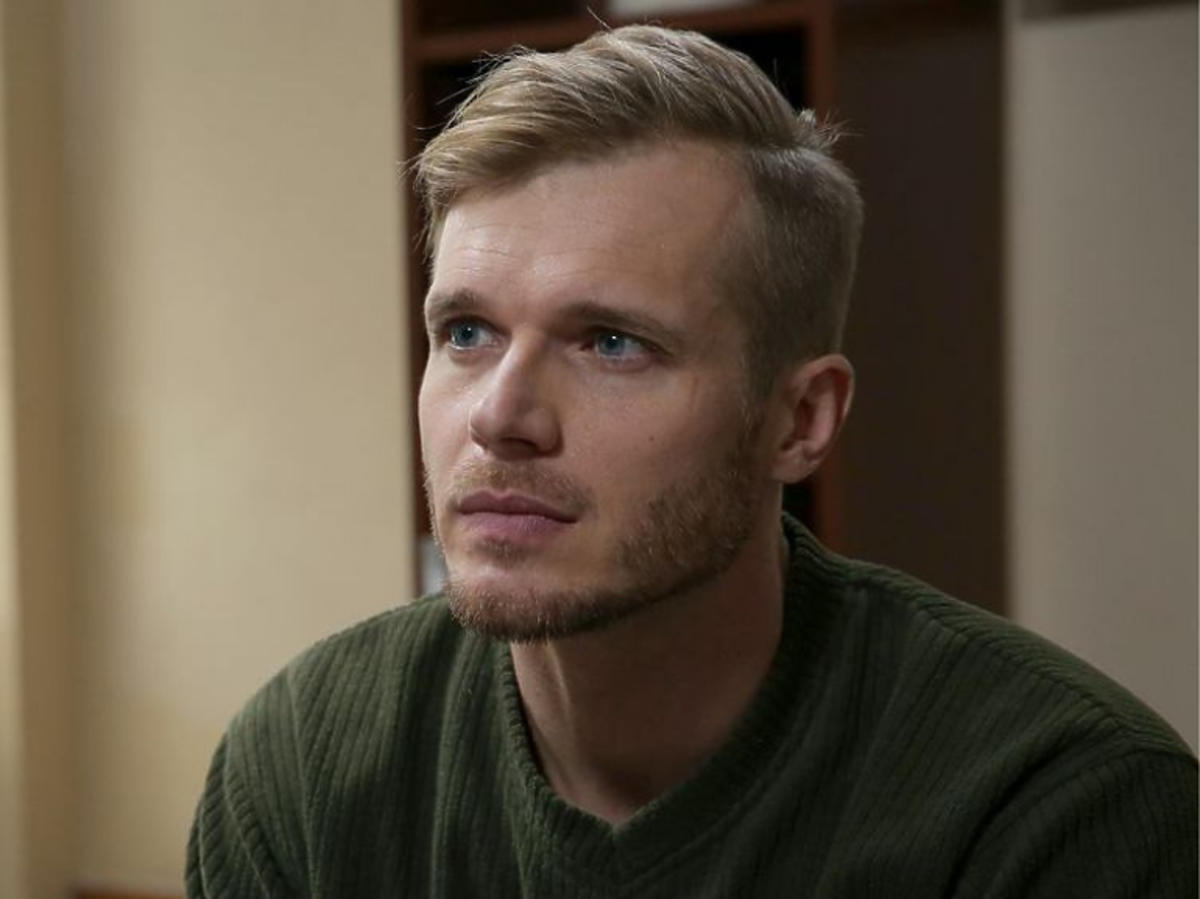 Tomasz Ciachorowski na planie M jak miłość