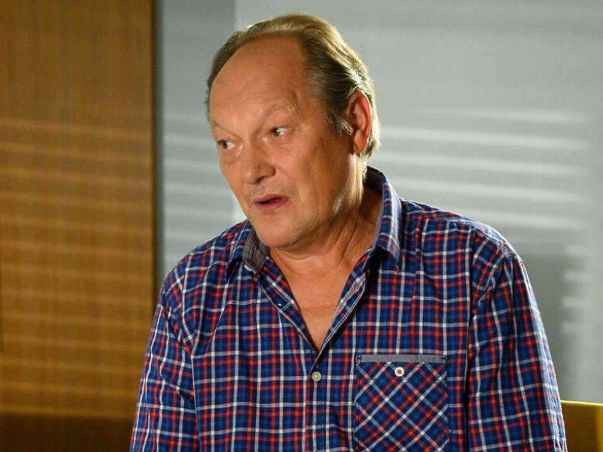 Tomasz Dedek na planie M jak miłość - Olewicz