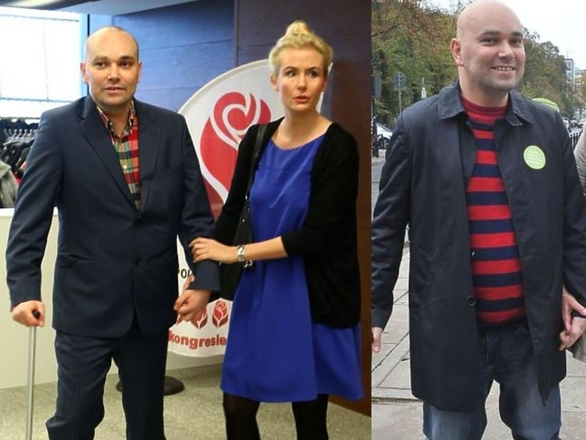 Tomasz Kalita w marynarce