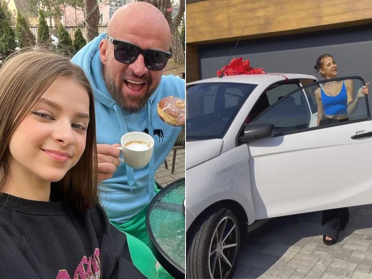 Tomasz Oświeciński kupił samochód 14-letniej córce
