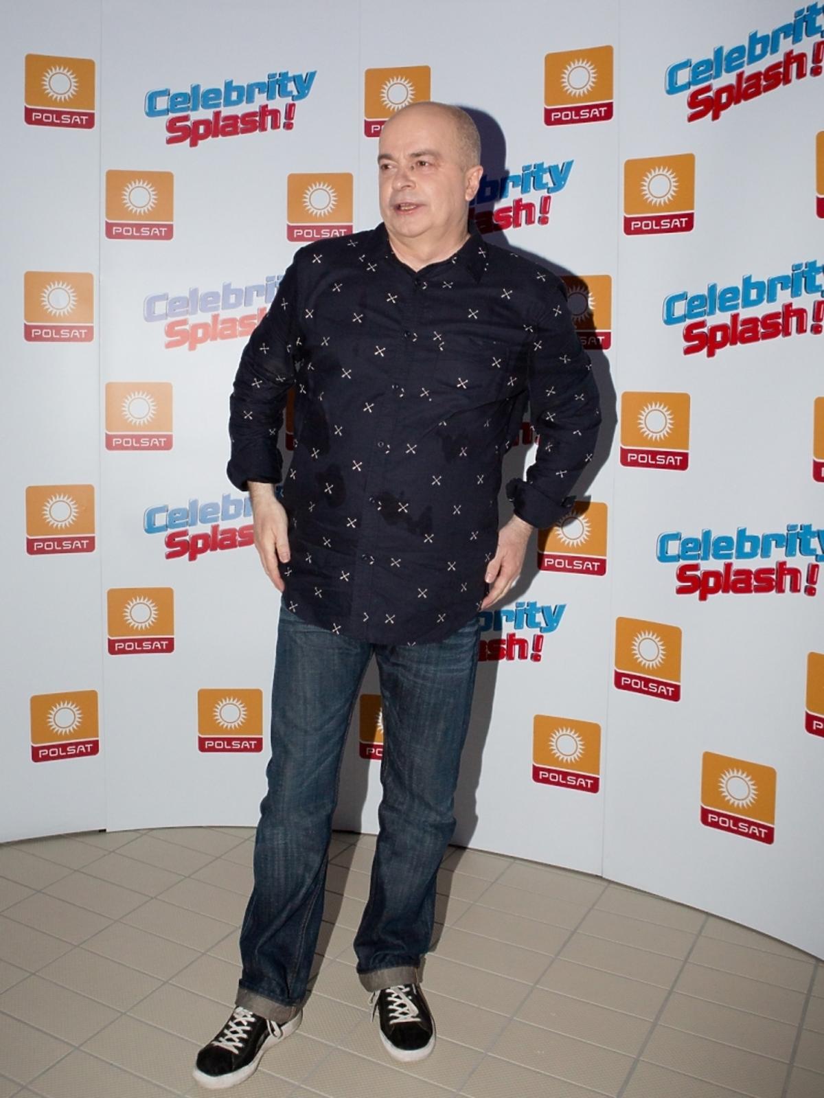 Tomasz Zimoch w pierwszym odcinku Celebrity Splash