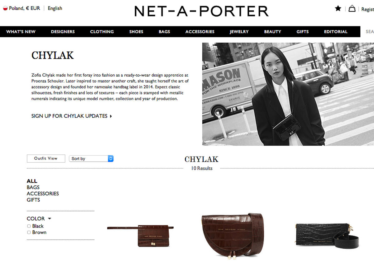 Torby Zofii Chylak na Net-A-Porter