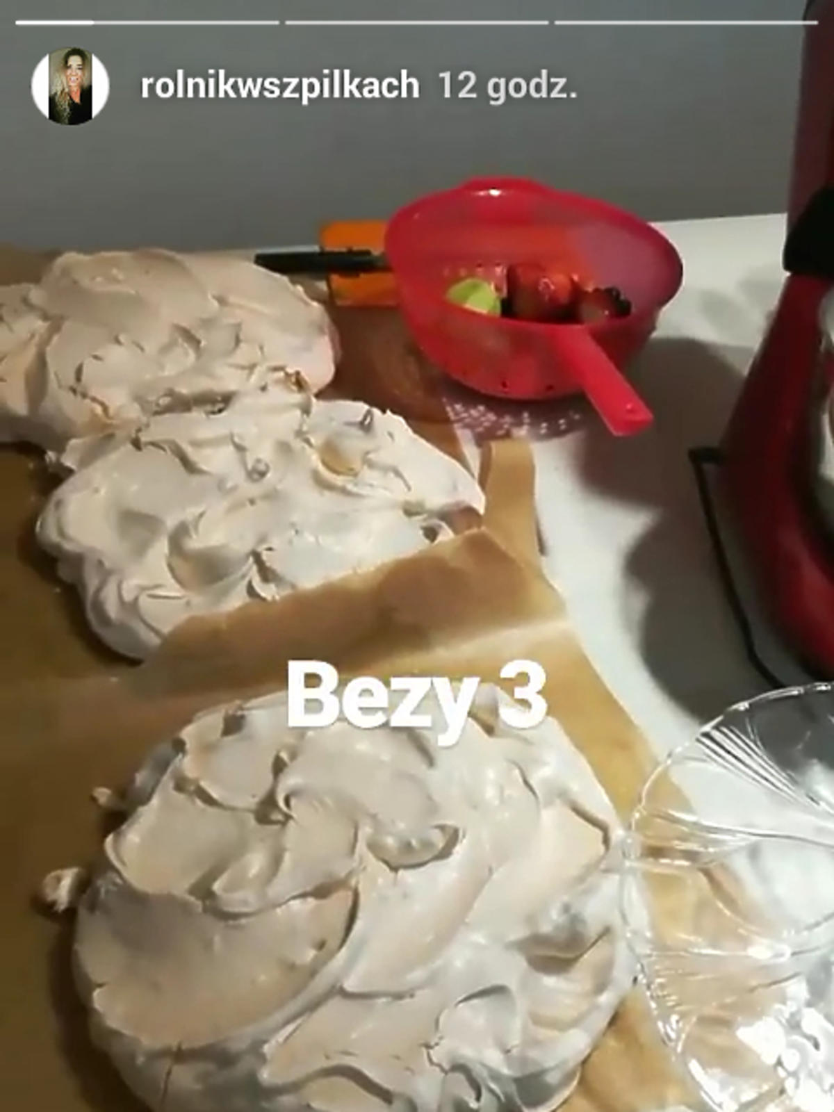 Torcik bezowy Małgorzaty z