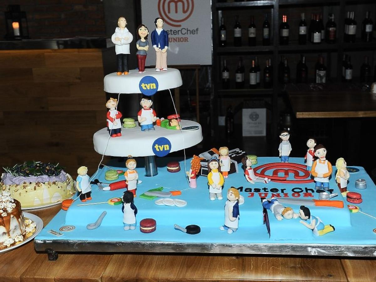 Tort z jurorami MasterChef Junior