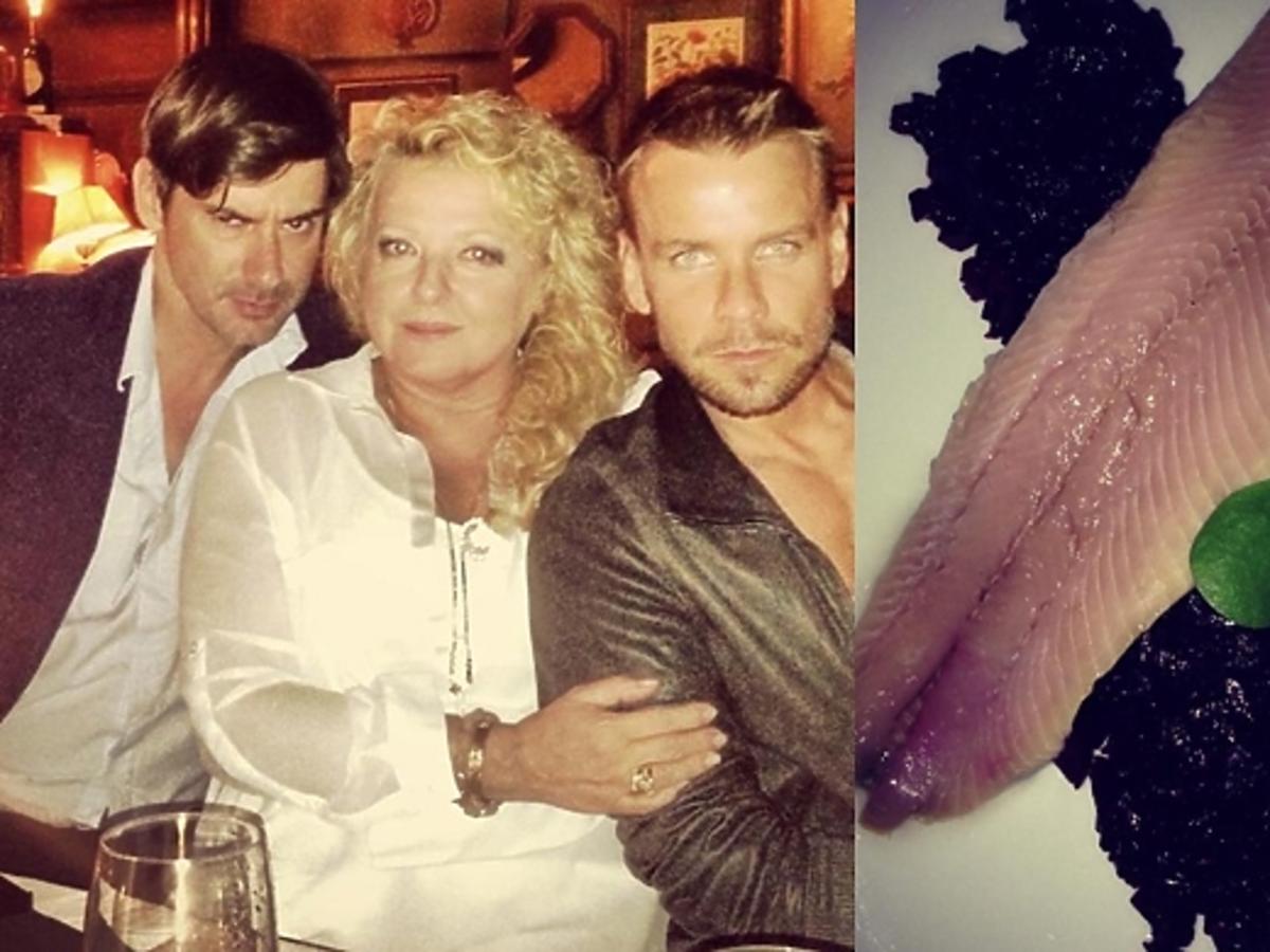 Tyszka i Woliński w restauracji Magdy Gessler
