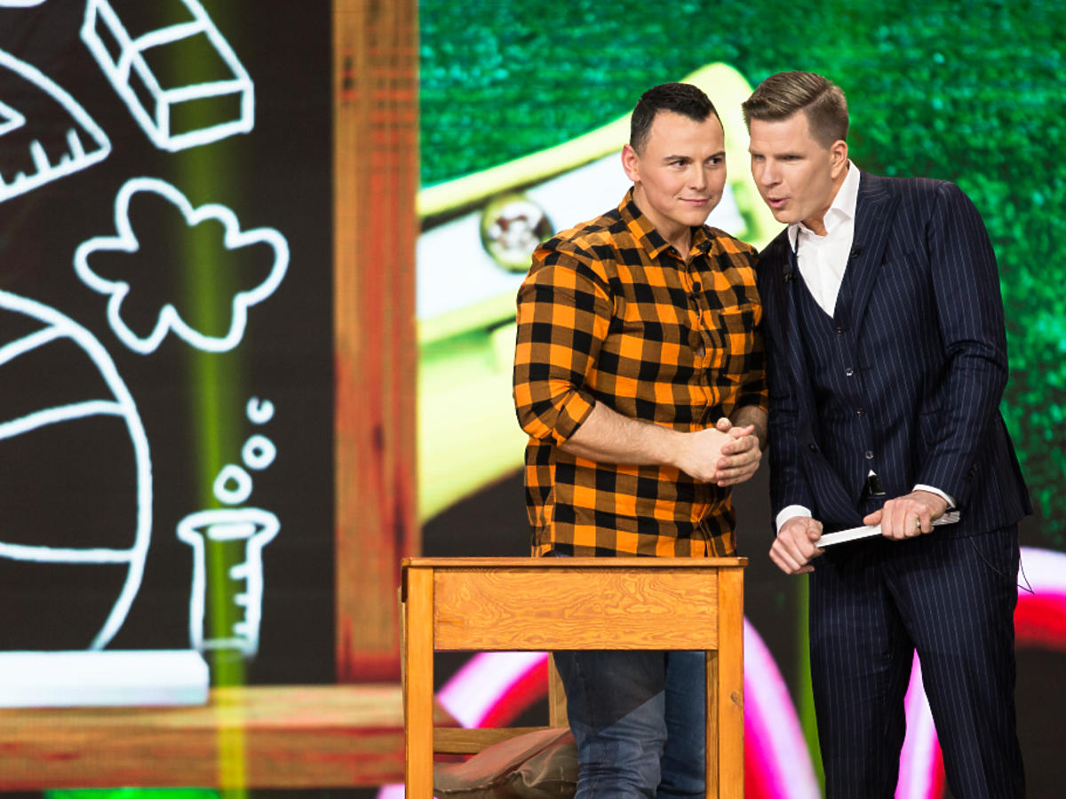 Uczestnicy show Hipnoza w TVN